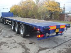SDC Flat Bed Trailer MOT Feb 2019 13.7m Long Drum Brakes