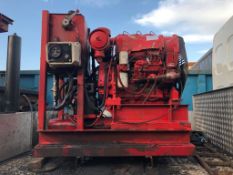 Diesel hydraulic power pack