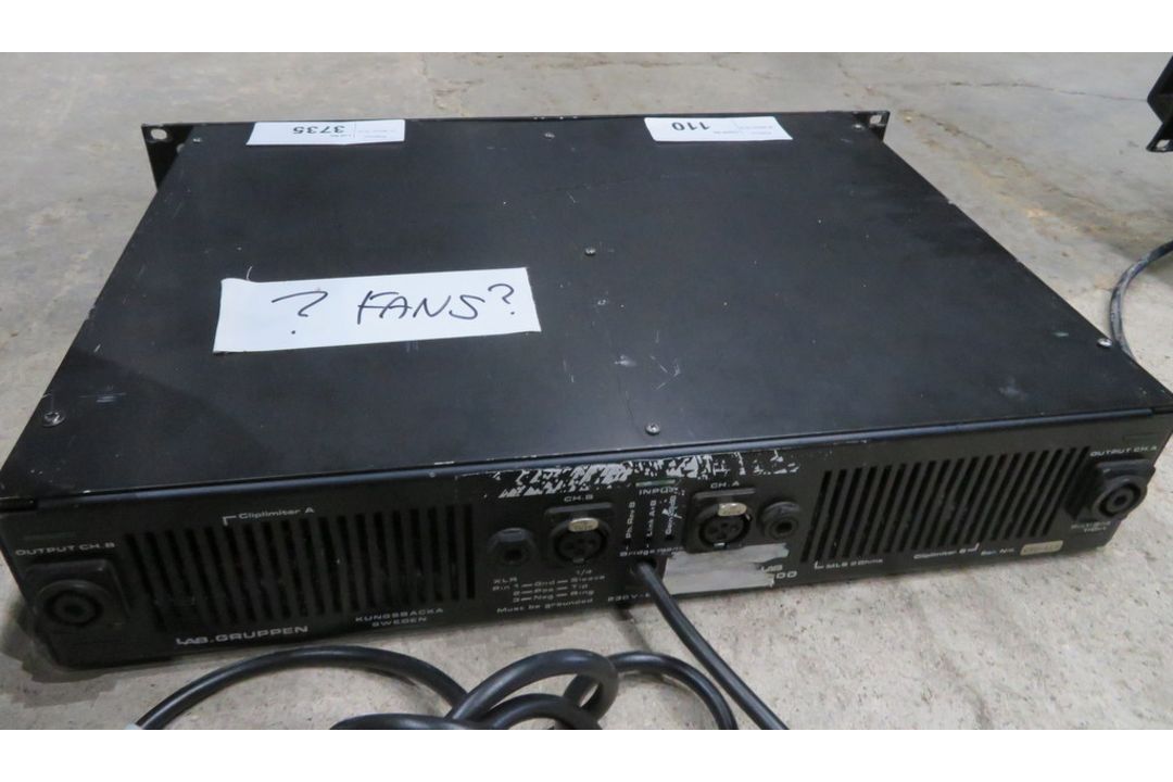 Lab Gruppen Lab 1600 Power Amp - Image 2 of 2