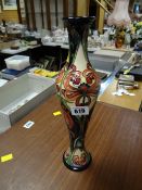 A Moorcroft vase by Rachel Bishop, 'Jewel' limited edition (58/150), dated 2008, 30cms high