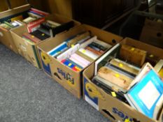 Four boxes of mainly hardback reference books relating to art, antiques & some medical