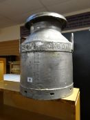 A small metal milk churn embossed with Express Dairy Company Ltd London