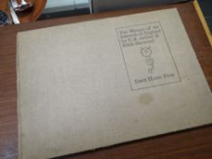 Bound copy of 'The Masque of the Edward's of England' by C R Ashbee & Edith Harwood for Essex