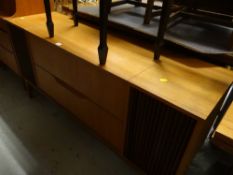 A nice vintage Dynatron radiogram with a Garrard turn table