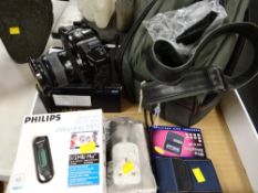 Panasonic Lumix camera, Philips wearable mp3, Minolta cameras etc