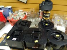 Large parcel of drink related items including ice buckets, miniature bottles, bar mats etc