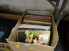 Parcel of various LP records including Glen Miller, Nat King Cole etc