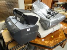 Parcel of electricals including two electric typewriters together with Epson & Dell printers E/T