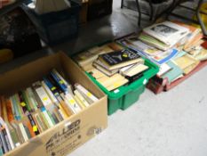Large parcel of various guide books to historic places together with quantity of hardback &