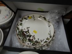 A set of six George Jones Aesthetic Movement dinner plates