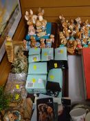 A large collection of Pendelfin figures & accompanying certificates