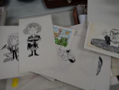 Parcel of original illustrations for The Reader's Digest