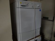 An Indesit tumble dryer E/T