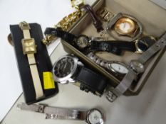 Twelve gents & ladies' wristwatches all in working order