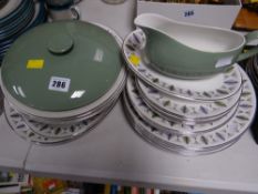 Parcel of Ridgeway White Mist patterned dinnerware