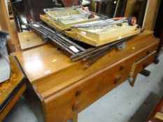 Vintage G-Plan style mirrored dressing table