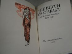 The Birth of Christ from the Gospel According to St. Luke, published by the Golden Cockerel Press