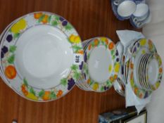 Quantity of modern Royal Norfolk fruit decorated tableware