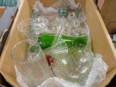 Mixed box of glassware