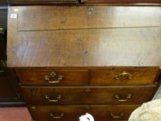 Antique oak bureau