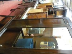 Edwardian bedroom suite comprising washstand, dressing table with two long and two short drawers and