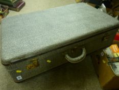 Vintage travel suitcase