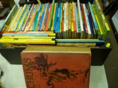 Excellent parcel of 1970's onwards children's annuals and a book 'Chums 1927/28'