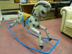 Mid Century child's rocking horse