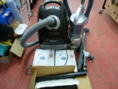 Miele cylinder vacuum cleaner and accessories plus one other E/T