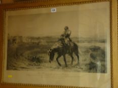 Framed print - 'The Remnants of an Army'