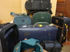 Parcel of old and modern luggage, small camera bags etc