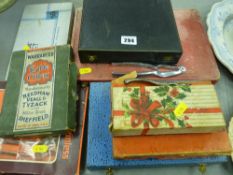 Parcel of mainly boxed cutlery