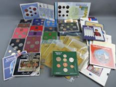 COINS - proof sets and Royal Mint uncirculated coins to include proof sets for 1971 and 1973 through