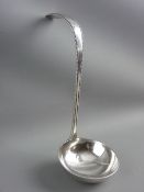 A DUTCH SILVER PUNCH LADLE 'Utrecht 1893', maker C J Begeer, 4.7 troy ozs