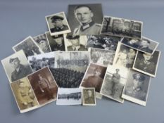 A SMALL BUT INTERESTING COLLECTION OF THIRD REICH PHOTOGRAPHS & POSTCARDS depicting officers and