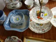 Copeland Spode 'Camelia' dessert set, Jasperware pot etc