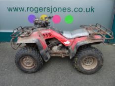 Honda quad bike (seen working)