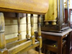 Parcel of occasional furniture comprising side tables, barley twist tables etc