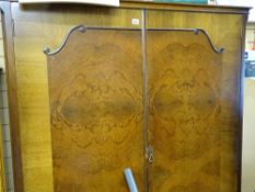 Two door double wardrobe