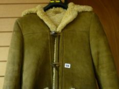 Vintage sheepskin coat