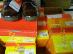 Ten pairs of boxed new children's shoes by Froddo