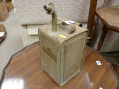 Vintage Esso blue paraffin can