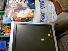 Technika 15 ins LCD TV/DVD E/T and a Formula 500 888 battery operated slot racing game