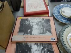 Three boxed 'Nostalgia' publications
