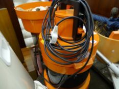 Black and orange VAX multi-wash system and an Astor halogen heater E/T
