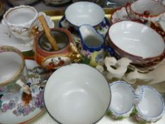 Parcel of mainly Oriental cabinet china