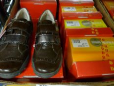 Nine pairs of boxed as new children's shoes by Froddo