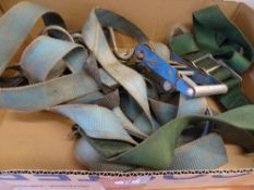 Pair of heavy duty ratchet straps