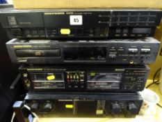 Excellent quality Morantz separates system comprising digital synthesize tuner, CD player, auto