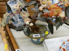 Ornamental Oriental bonsai tree